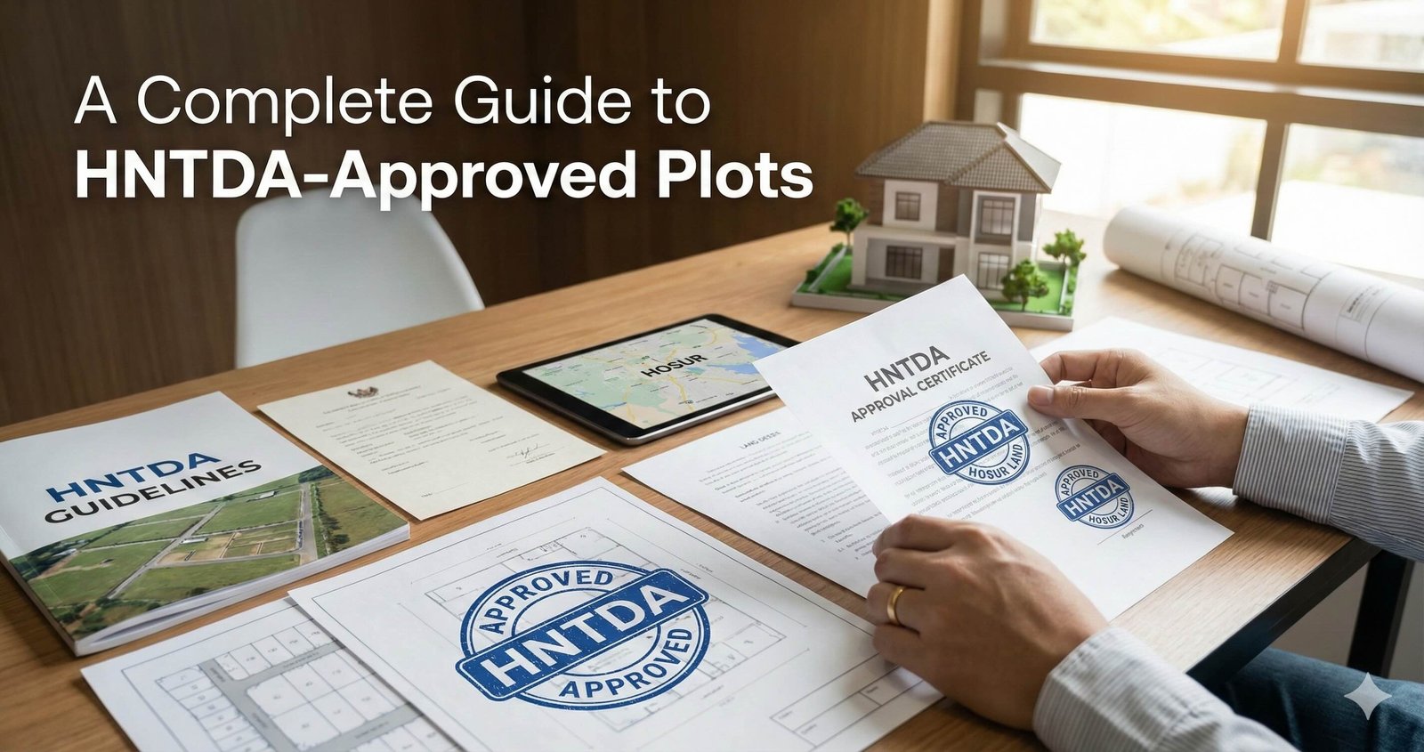 HNTDA Approved Residential Plots in Hosur